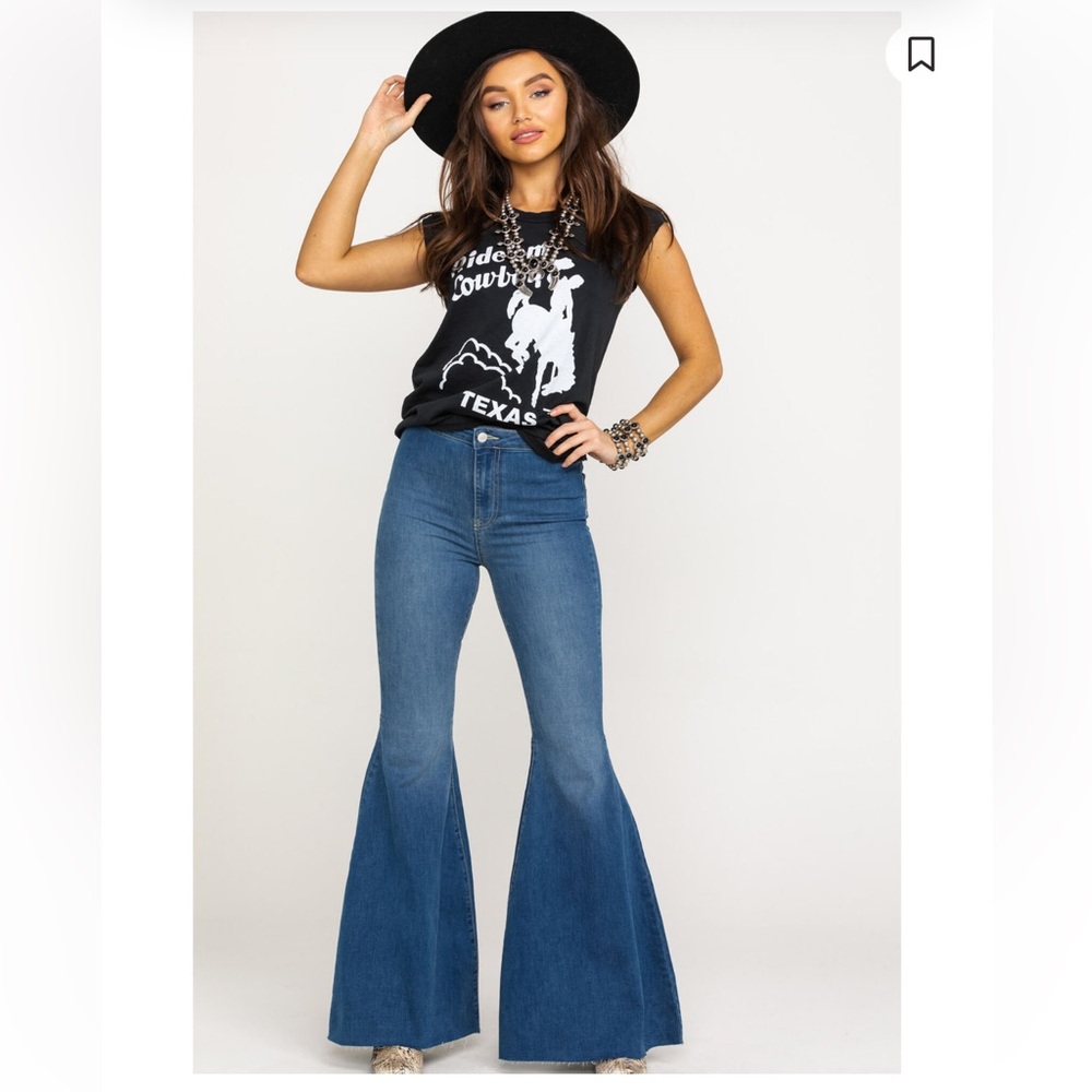 Free People Just Float on Flare Jeans Size 26